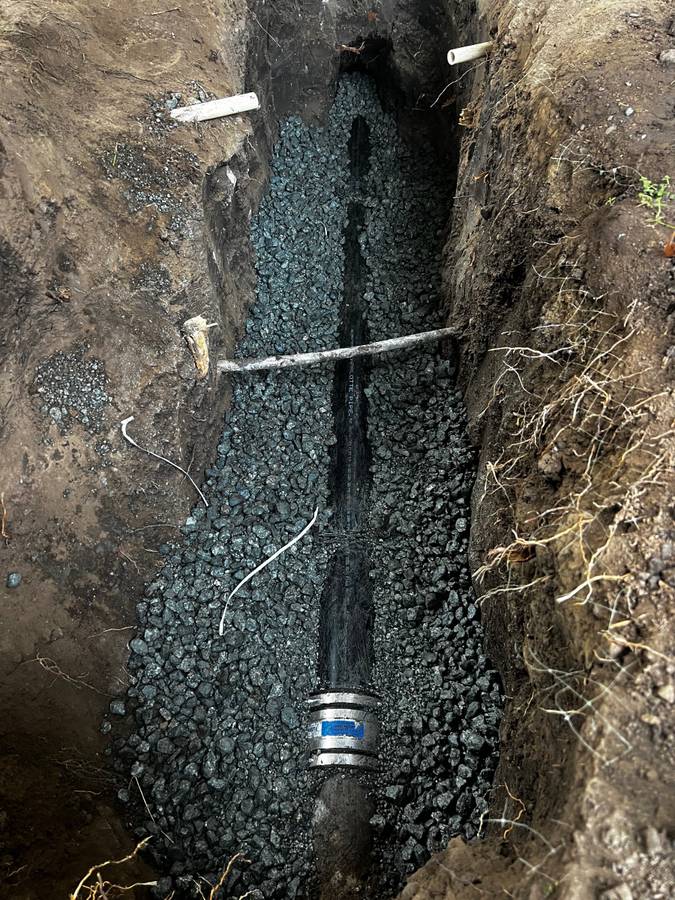 Sewer line repair — Tulsa OK